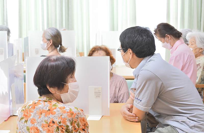 あいケアハウスでのボランティア活動内容